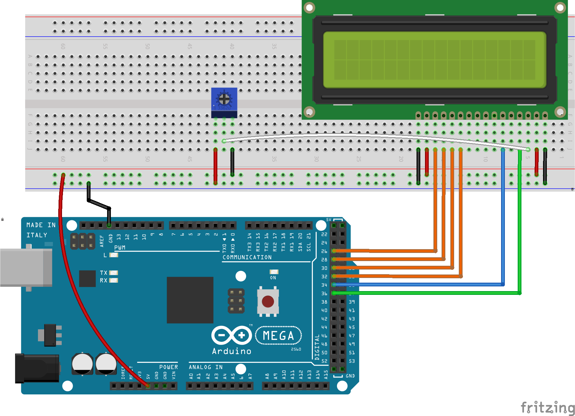 image illustrant le branchement (Fritzing ou autre) avec description des connexions